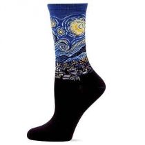 Starry Night Socks By Hot Sox