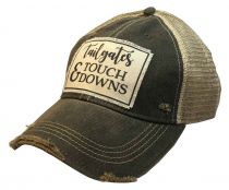 Tailgates & Touchdowns Distressed Black Hat