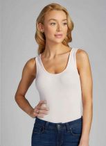Pearl Bamboo Double Scoop Tank