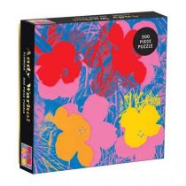 Andy Worhol Flowers Puzzle