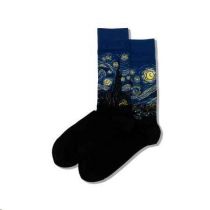 Men's Starry Night Crew Socks