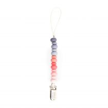 Pink Multi Pacifier Clip