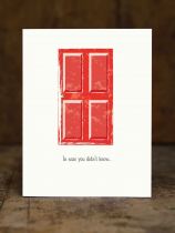 Red Door Card
