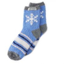Snowflake Snuggle Socks