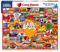 I Love Cheese 1000 Piece Puzzle