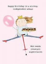 Supervision Girl Card