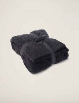 Carbon Cozychic Ribbed Throw Blanket