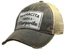 Mamacita Needs A Margarita Distressed Hat