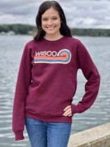 Retro Wisco Crew Sweatshirt