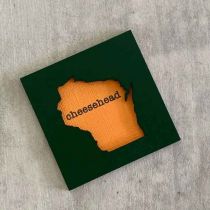 Green Bay Cheesehead Wi Magnet
