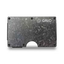 Forged Carbon Grid Wallet