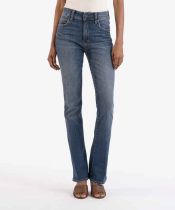 Natalie High Rise Bootcut Jeans In Allied Wash