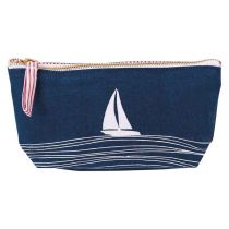 Sail Navy Small Pouch