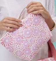 Chamomile Pink Large Pouch