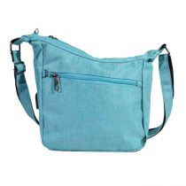 Light Blue Nupouch Crossbody Anti-Theft Bag