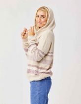 Birch Stowe Hooded Fairisle Sweater