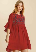 Lexi Embroidered Dress