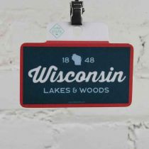 Wisconsin Lakes & Woods Sticker