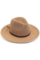 Camel Suede Trim Rancher Hat