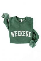 Weekend Heather Forest Graphic Sweatshirt