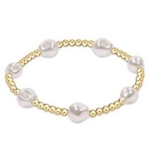 Extends - Pearl Admire Gold 3mm Bead Bracelet
