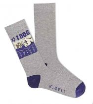 Men's Dad Dog Crew Socks