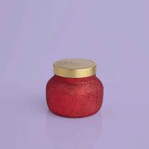 Red Volcano 8 Oz Glitter Petite Candle