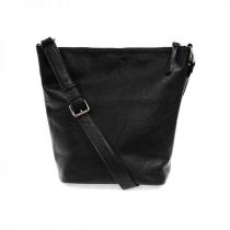 Black Nori Crossbody Bucket Bag