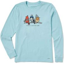 Winter Is For The Birds Long Sleeve Crusher Tee