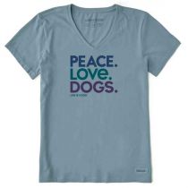 Peace Love Dogs Crusher Tee