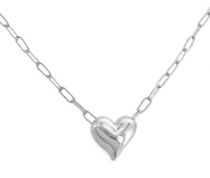 Silver Dainty Heart Necklace