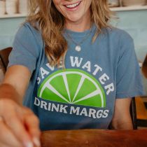 Save Water Drink Margs Graphic Tee