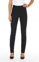 Black Pull On Ponte Pant By French Dressing