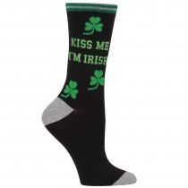 Kiss Me I'm Irish Socks