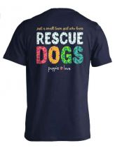 Small Town Girl Rescue Pup Tee