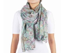 Amy Floral Damask Scarf