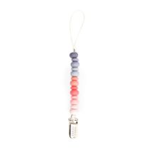 Pink Multi Pacifier Clip