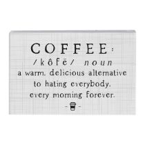 Coffee Definition Sign