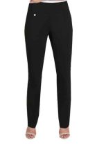 Black Slim-Sation Relaxed Leg Knit Pull On Pant