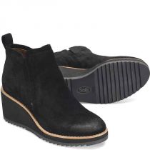 Emeree Black Wedge Boot