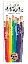 Days Of The Week Pencils