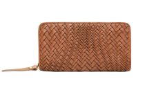 Paolina Cognac Leather Wallet