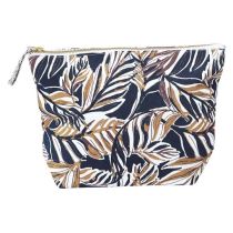 Tropic Navy Tan Large Pouch