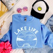 Lake Life Crew Sweatshirt