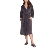 Carbon Luxchic Hooded Robe