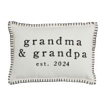Grandparents Est 2024 Pillow
