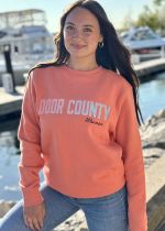 Clementine Door County Rainbow Crew Sweatshirt