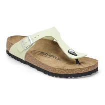 Gizeh Faded Lime Nubuck Leather Sandal