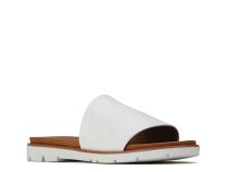 Ash White Slide Sandal